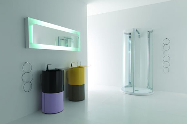 Arredo Bagno di design in Corian®